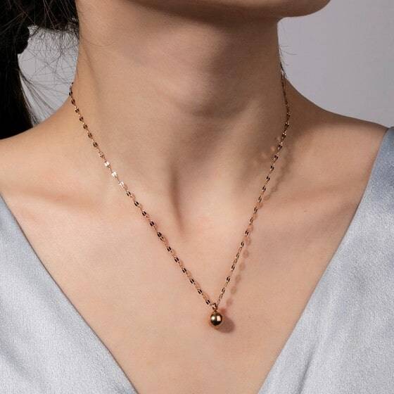 Ball Pendant Necklace (2) Ball Pendant Necklace