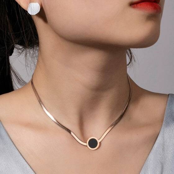 Snake Chain Choker Des (2) Snake Chain Choker