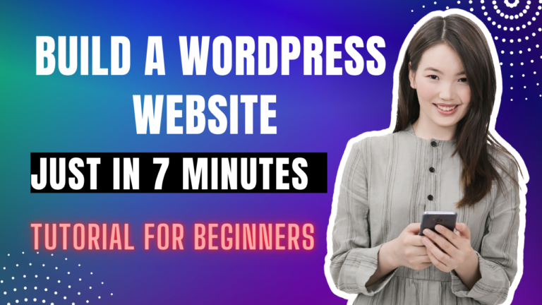 Building a Website in Just 7 Minutes: A Beginner’s Guide to WordPress. https://innovatedstore.com